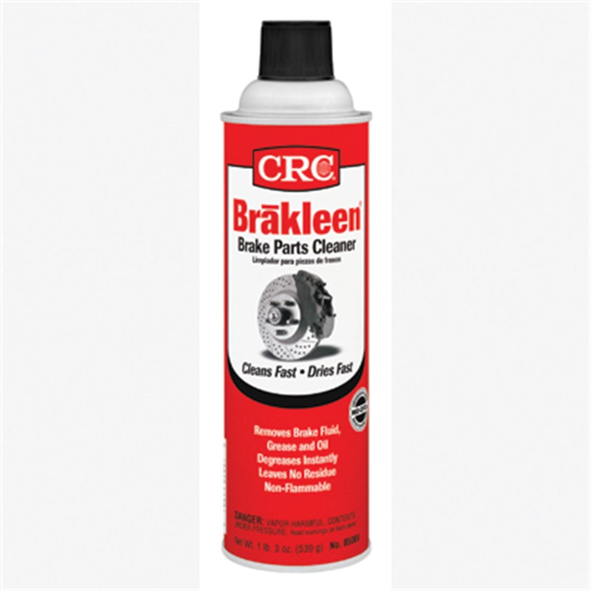 CRC Brakleen Brake Parts Cleaner Non-Flam 19 Wt_05089_ Oz_Case 12 Cans